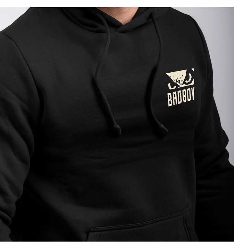 BAD BOY Fight Team HOODIE - black